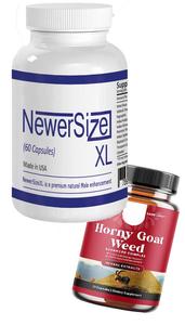 Male enlargement and Horny goat weed supplement pack Discount Inexpensive