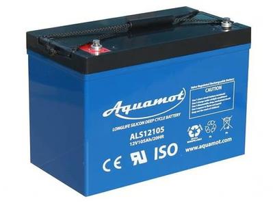 Aquamot AGM Deep-Cycle Battery 105 Ah 12V Free Shipping With Mastercard