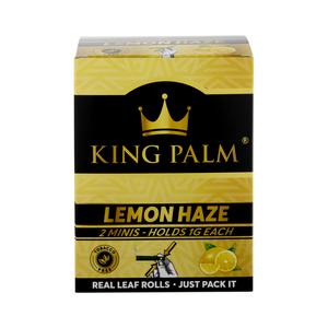 King Palm | Mini Rolls | 2 Pack - 20 Count - Lemon Haze Cheap Fashionable
