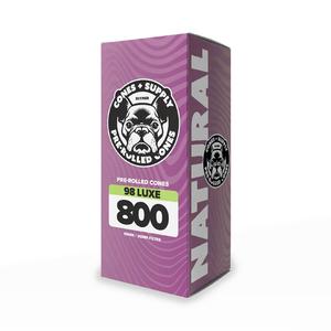 Cone Supply 98mm Pre-Rolled Cones Wholesale - 800 Pack Inexpensive Sale Online