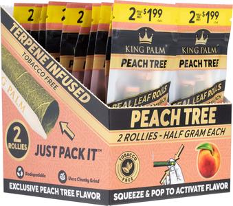 King Palm | Rollies Rolls | 2 Pack - 20 Count - Peach Tree Cheap Sale How Much