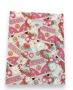 12x15 Stay Groovy Merchandise Bag Free Shipping High Quality