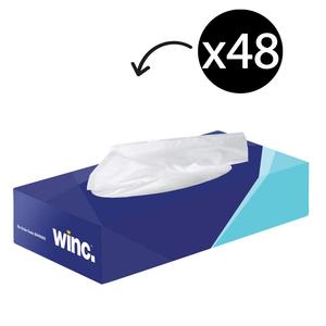 Facial Tissues 2 Ply 100 Sheets Carton 48 Free Shipping Very Cheap