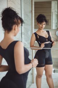 Black Fajas Foam Abdominal Compression Board | Flattens & Shapes Midsection Outlet For Nice