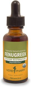 Herb Pharm Certified Organic Fenugreek Liquid Extract for Female Reproductive Support - 1 Ounce (DFENU01) Buy Cheap Reliable
