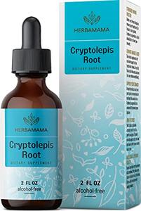 HERBAMAMA Cryptolepis Liquid Extract - Organic Tincture to Support Immunity, Stress Relief, Digestive Wellness & Body Cleanse - Vegan, No Sugar or Alcohol - 2 fl. oz Footlocker Pictures Online