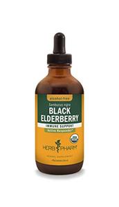 Herb Pharm Certified Organic Black Elderberry Liquid Extract for Immune System Support, Alcohol-Free Glycerite, 4 Ounce Buy Cheap Websites