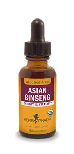 Herb Pharm Asian (Panax) Ginseng Liquid Glycerite for Energy and Stamina, Alcohol-Free Glycerite, 1 Oz Release Dates Authentic