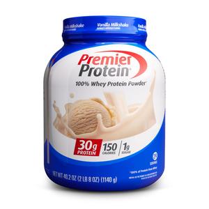 Premier Protein Protein Powder, 30g Protein, 1g Sugar, No Soy Ingredients, Gluten Free, Vanilla Milkshake, 29 Servings, 40.2oz Sale Online Shop
