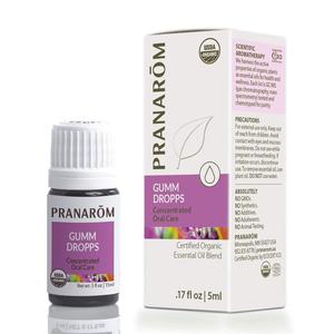 Pranarom - Gumm Dropps Essential Oil for Teeth & Gum Health, Natural Mouthwash for Oral Care, Pure & Organic Essential Oils (Peppermint, Thyme, Clove, Lemon, & Cinnamon), 5 ml Cheap Real Authentic