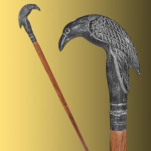 Well-Dressed Man's Raven Cane replica Low Shipping Fee Online