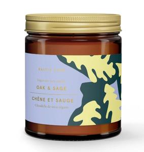 "Oak & Sage" 8oz. Soy Wax Candle Cheap Pice Original