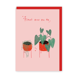 "Plant One On Me" Note Card Get Authentic Cheap Pice