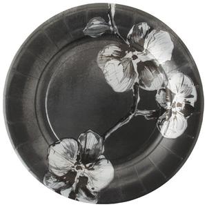 Black Orchid Fine Paper Dinner Plates Eastbay Online