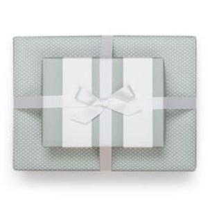 Soft Grey Rolls Reversible Gift Wrap Cheap Low Pice