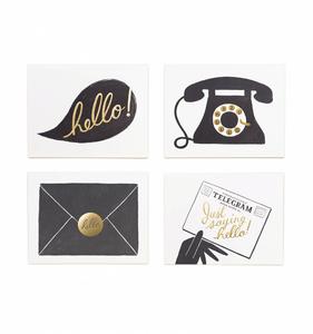 Hello! 8 card box greeting card set Sale Outlet