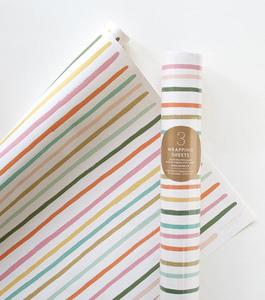 Happy stripe gift wrap View Cheap Pice