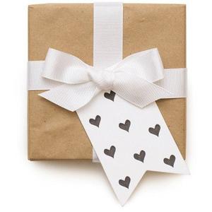 Black Hearts Gift Tag Free Shipping Sale Online