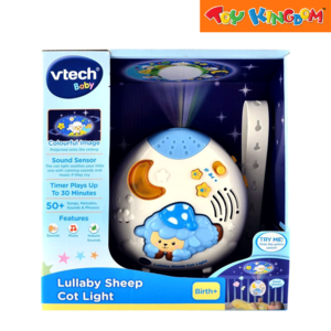 VTech Baby Blue Lullaby Sheep Cot Light Free Shipping Pay With Visa
