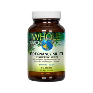 Whole Earth & Sea Pregnancy Multi 60t Outlet Brand New Unisex
