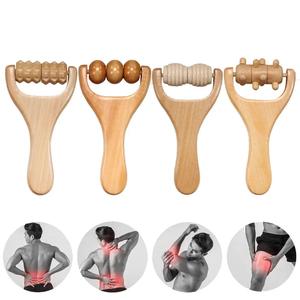 Massage Roller Tool Waist, Thigh, Leg, Hands, Full Body Massager Maderotherapy Pure Pear Wood Lightweight, Natural Muscle Roller Deals