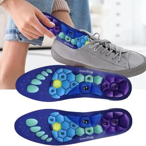 Insoles Acupressure Insoles EVA Orthopedic Insoles for Men and Women Foot Massage Magnetic Loss Weight Pads Foot Health Slimming Cheap Hot Sale
