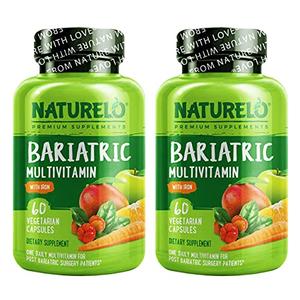 NATURELO Bariatric Multivitamin - One Daily with Iron - Supplement for Post Gastric Bypass Surgery Patients - Natural Whole Food Nutrition - 120 Veggie Capsules Websites For Sale