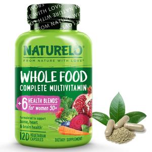 Naturelo Whole Food Multivitamin for Women 50 120 Vegan Capsules Discount Great Deals