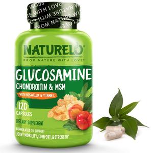 NATURELO Glucosamine Chondroitin MSM with Boswellia and Vitamin C - Joint Support Supplement - 120 Capsules Sale Footlocker