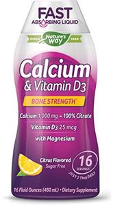 Nature's Way Liquid Calcium and Vitamin D3 Citrus Flavor 16 Ounces (Pack of 3) Sale Comfortable