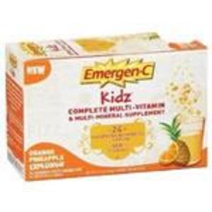Alacer Emer'gen-C Kidz Orange 30 packets Free Shipping Online