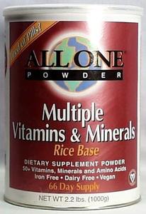 All-One Rice-Base Vitamin/Mineral Powder - 2.2 lbs. Cheap Pice Outlet Sale