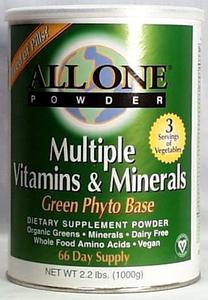 All-One Green Phyto Multi-Vitamin & Mineral - 2.2 lbs. Discount Big Discount