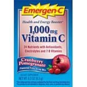 Alacer Emergen-C Cranberry Pomegranate Great Deals Sale Online
