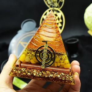Wealth and Prosperity Ceregat Orgonite Pyramid Free Shipping Purchase