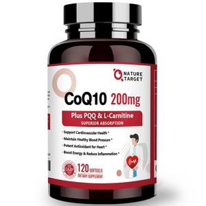 CoQ10 PQQ L-Carnitine, 200mg Clearance Shop