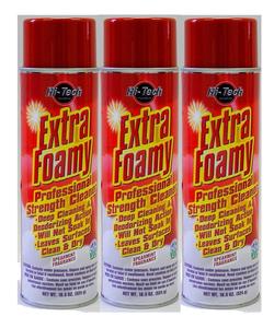 Extra Foamy Automotive Interior Cleaner - Spearmint Fragrance - 18oz Aerosol (3 Pack) Cheap View