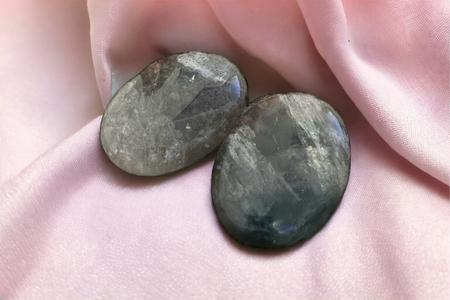 Rainbow Fluorite Palm Stone Discount View