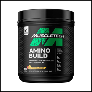Amino Build Performance-Enhancing BCAA Formula Tropical Twist | 40 Servings Lowest Pice Cheap Pice