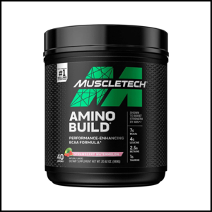 Amino Build Performance-Enhancing BCAA Formula Strawberry Watermelon | 40 Servings Outlet View