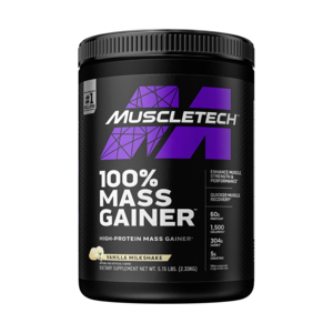 100% Mass Gainer Vanilla Milk Shake | 5.5 lbs Pay With Visa