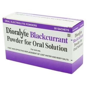 Dioralyte Blackcurrant 20 Pack Clearance Marketable