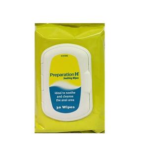 Preparation H Wipes - 30 Pack Clearance Original