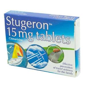 Stugeron 15mg Cinnarizine Tablets 15 Pack Clearance Very Cheap