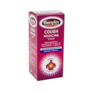 Benylin Cough Medicine Syrup 125ml For Sale Free Shipping