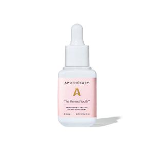 Apothkary The Honest Youth, Collagen Support Liquid Tincture, 100% Herbal Skin Health Tincture, Sugar Free, Vegan - 30 Servings - 1.22 fl oz Low Pice