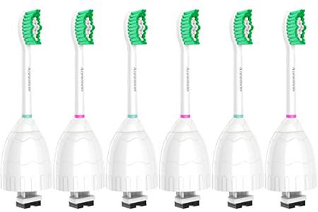 Aoremon Replacement Toothbrush Heads for Philips Sonicare E-Series Essence HX7022/66 and other Screw-on Electric Toothbrush Model, 6 Pack Outlet Cheap Authentic