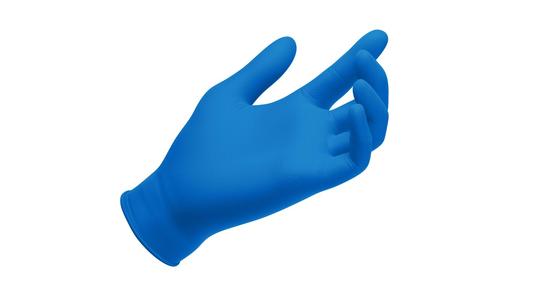 Trueform Nitrile Gloves - Royal Blue Pices For Sale