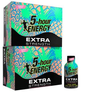 5-Hour Extra Strength Energy Drink - Tropical Burst (12 x 57ml) Discount Purchase