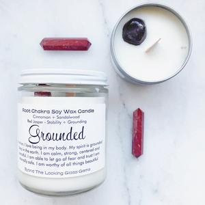 Grounded - Root Chakra Candle New Styles For Sale